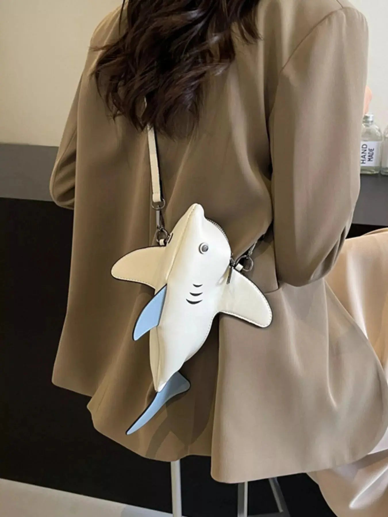 Shark Design Crossbody Bag  Style Ratio