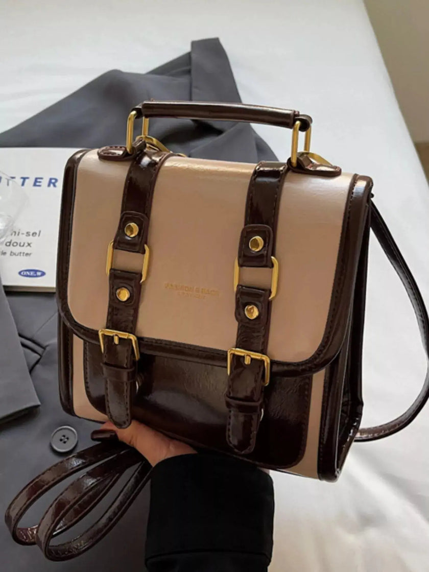 Buckle Flap Backpack Bag  Style Ratio