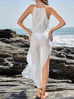Side Slit Crochet Cover Up  Style Ratio