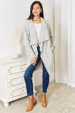 Angel Wings Open Front Duster Cardigan  Style Ratio