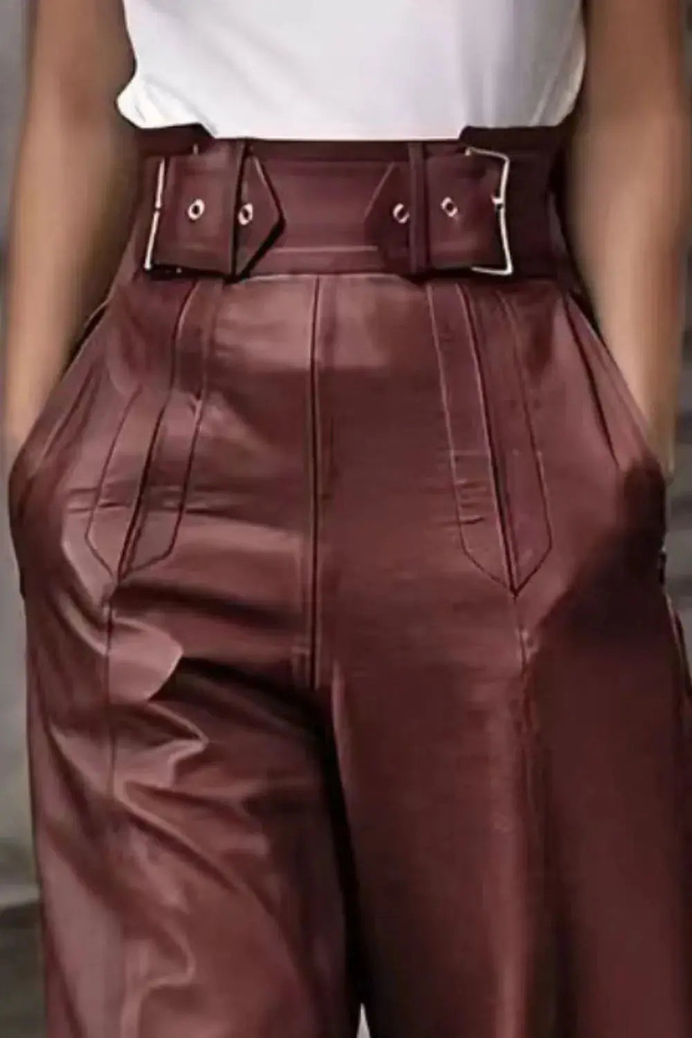 High Waist Wide Flare Pants  Style Ratio