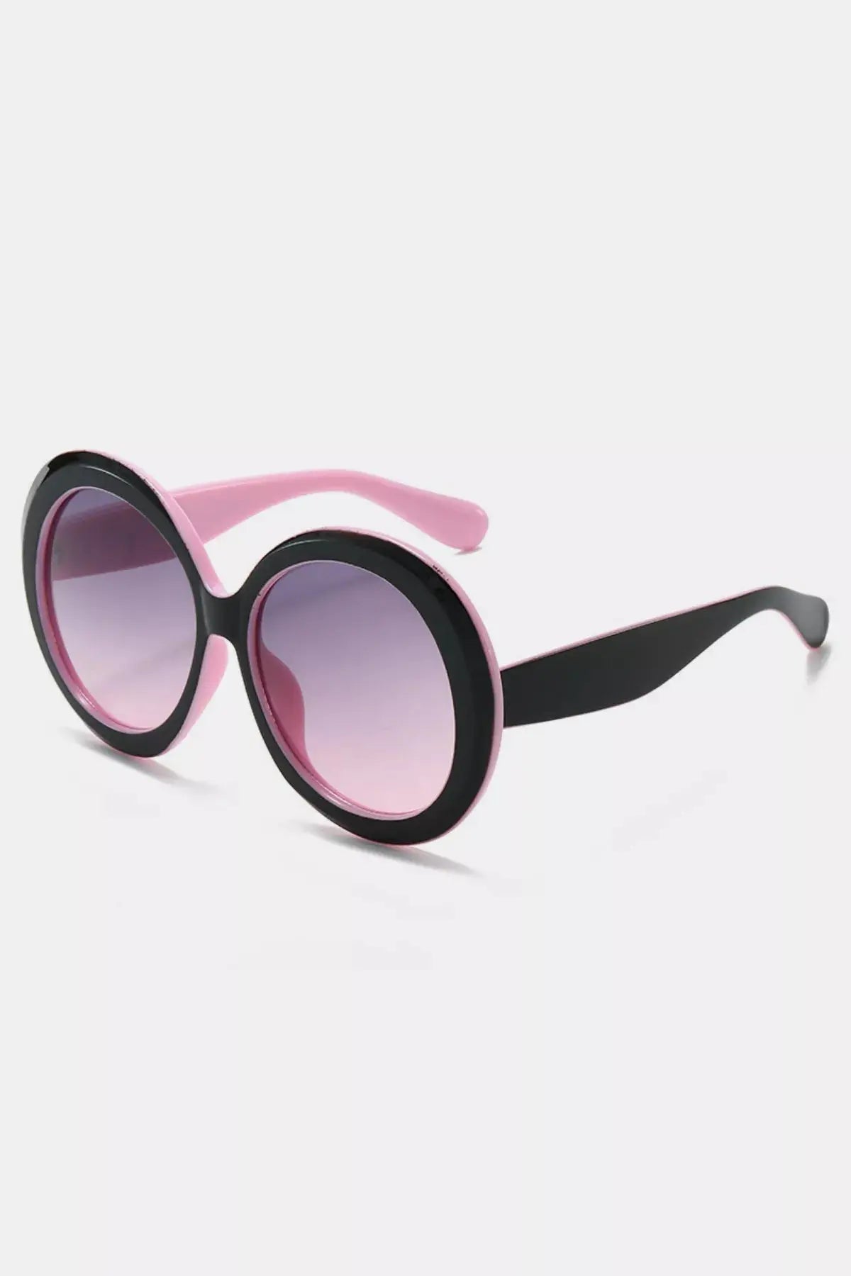 Oversized Round Frame Fashion Sunglasses  Style Ratio