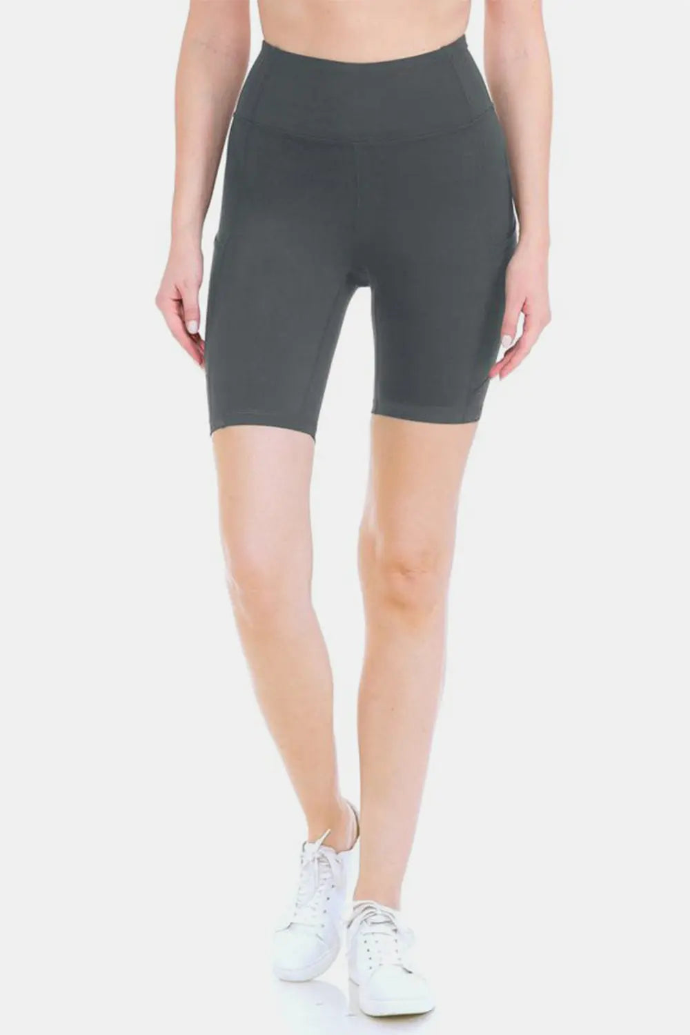 Leggings Depot High Waist Active Shorts  Style Ratio
