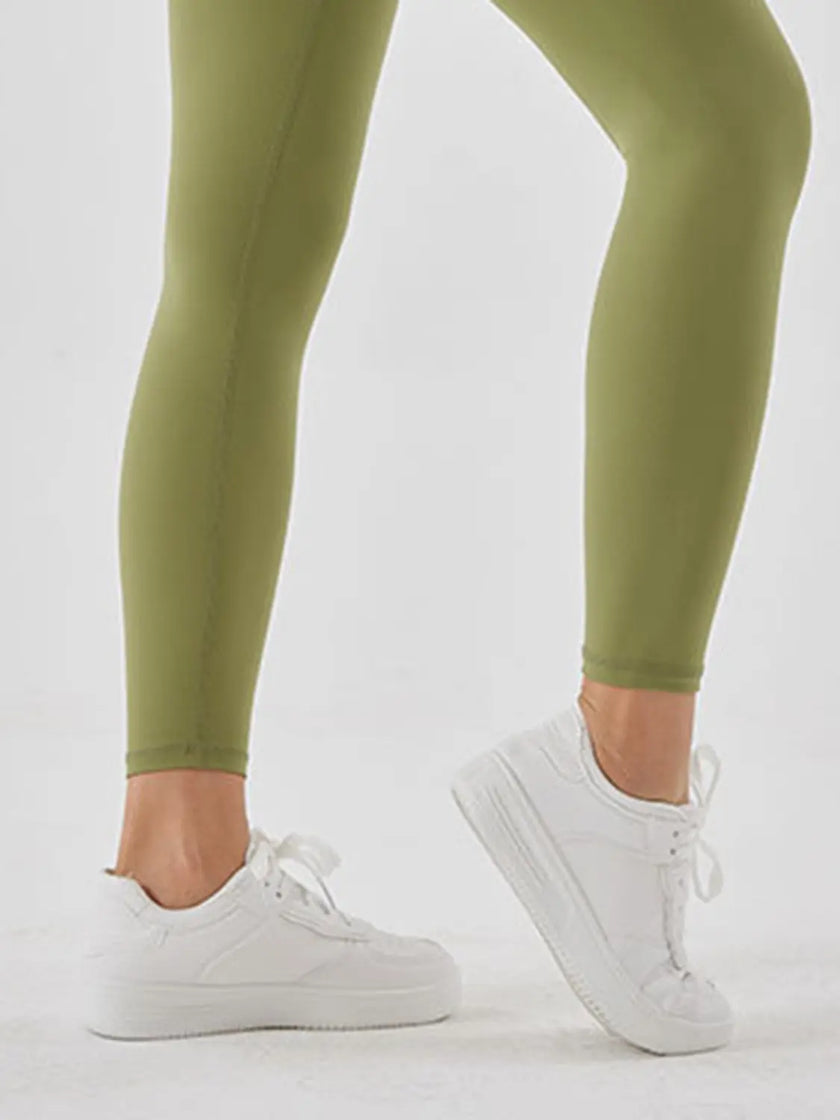Wide Waistband Sports Leggings  Style Ratio