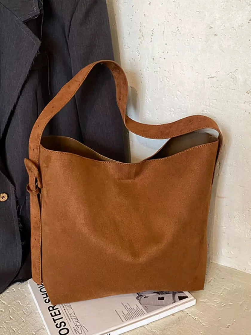 Buckle Adjustable Strap Tote Bag  Style Ratio