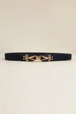 Alloy Buckle Elastic Belt  Style Ratio