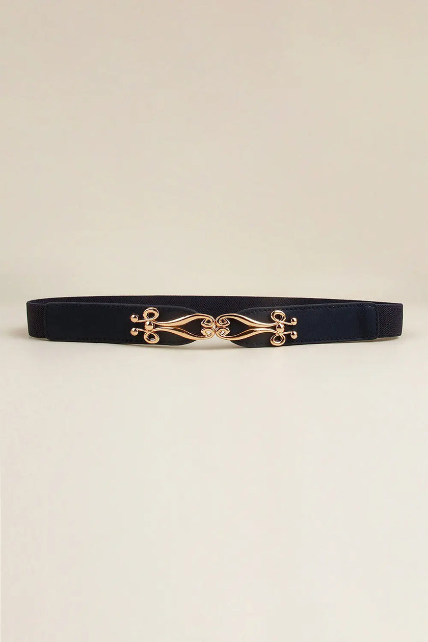 Alloy Buckle Elastic Belt  Style Ratio