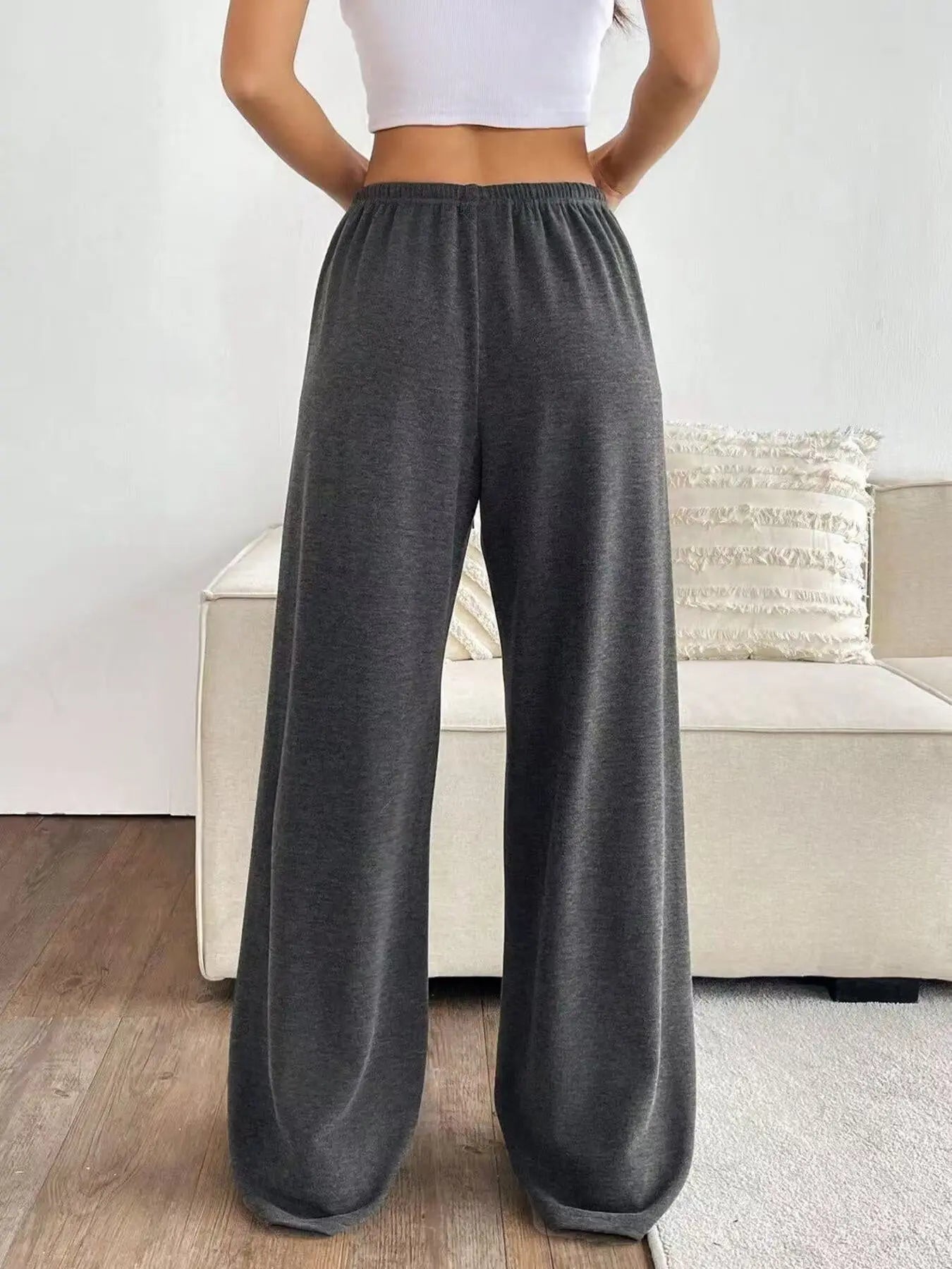 Relaxed Fit Drawstring Pants  Style Ratio