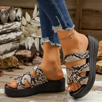 Open Toe Platform Sandals  Style Ratio
