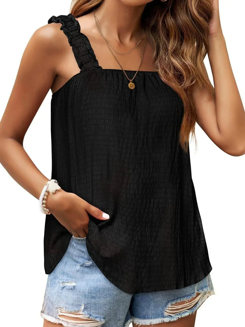 Square Neck Tank Top  Style Ratio