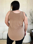 Basic Bae Full Size Round Neck Curved Hem Tank  Style Ratio