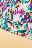 Printed High Waist Shorts  Style Ratio