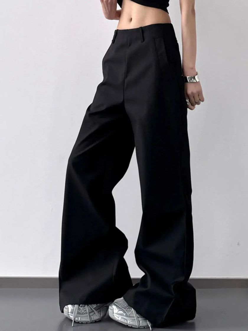 Wide Leg High Waist Pants  Style Ratio