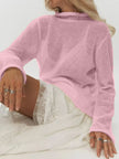 Mock Neck Long Sleeve Sweater  Style Ratio
