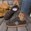 Round Toe Lace Up Sneakers  Style Ratio