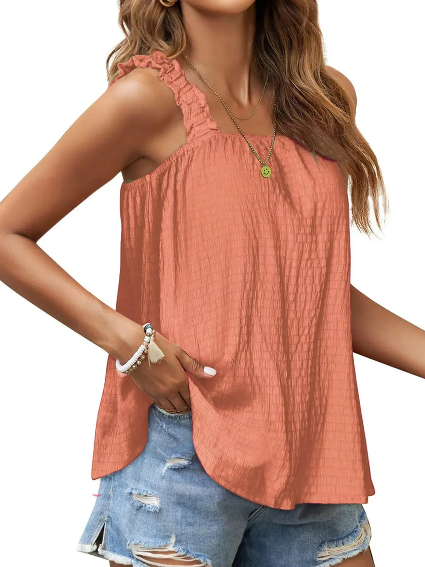 Square Neck Tank Top  Style Ratio