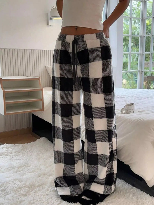Drawstring Wide Leg Pants  Style Ratio