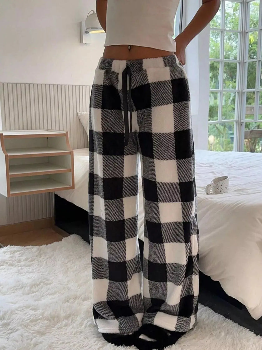 Drawstring Wide Leg Pants  Style Ratio