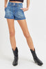 RISEN Full Size High Rise Patched Front Pocket Shorts  Style Ratio