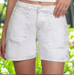 Pocketed Denim Shorts  Style Ratio