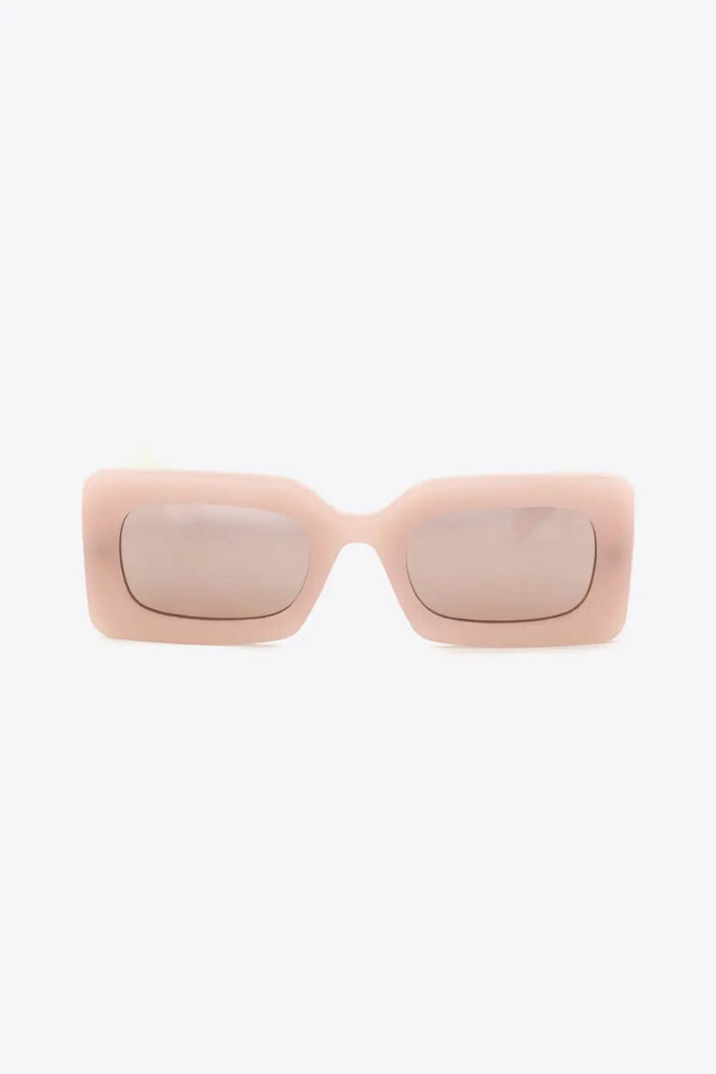 Polycarbonate Frame Rectangle Sunglasses  Style Ratio