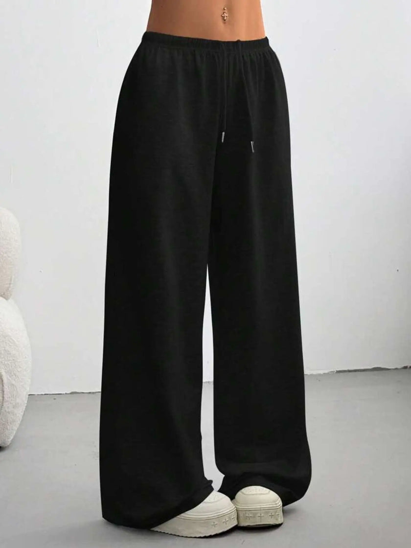Relaxed Fit Drawstring Pants  Style Ratio