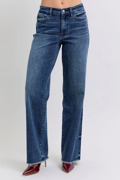 Judy Blue Mid Rise Jeans Trendsi