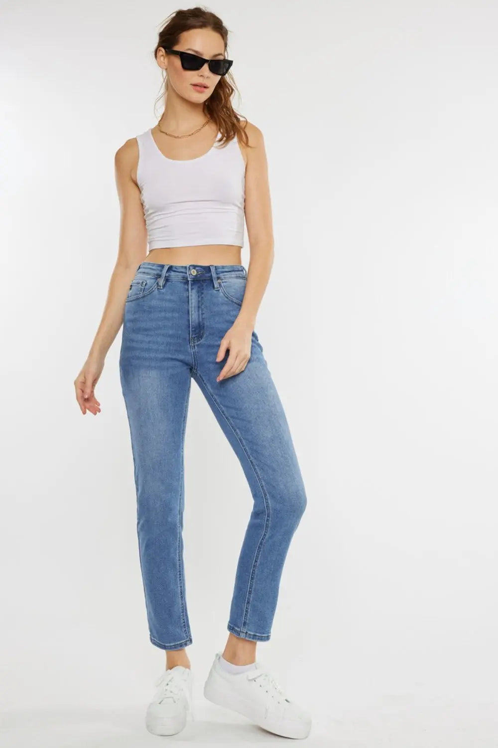 Kancan Full Size High Waist Jeans  Style Ratio