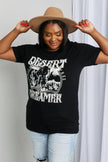 mineB Full Size DESERT DREAMER Graphic Short Sleeve Shirt  Style Ratio