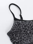 Sheer Leopard Print Cami  Style Ratio