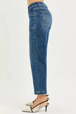 RISEN Slouchy Cropped Baggy Jeans with Front Patch Pocket  Style Ratio