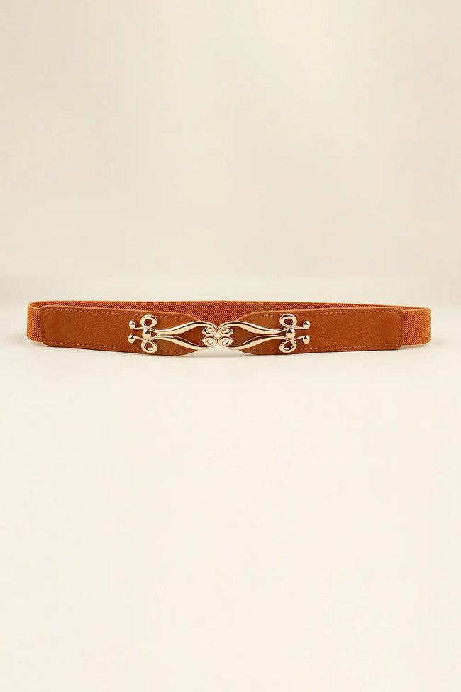 Alloy Buckle Elastic Belt  Style Ratio