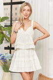 ADORA Ruffled Tiered Crop Top  Style Ratio
