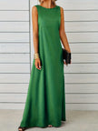 Sleeveless Flowy Maxi Dress  Style Ratio