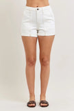 Judy Blue High-Waisted Aurora Weekender Short with Double Rolled Cuff  Style Ratio