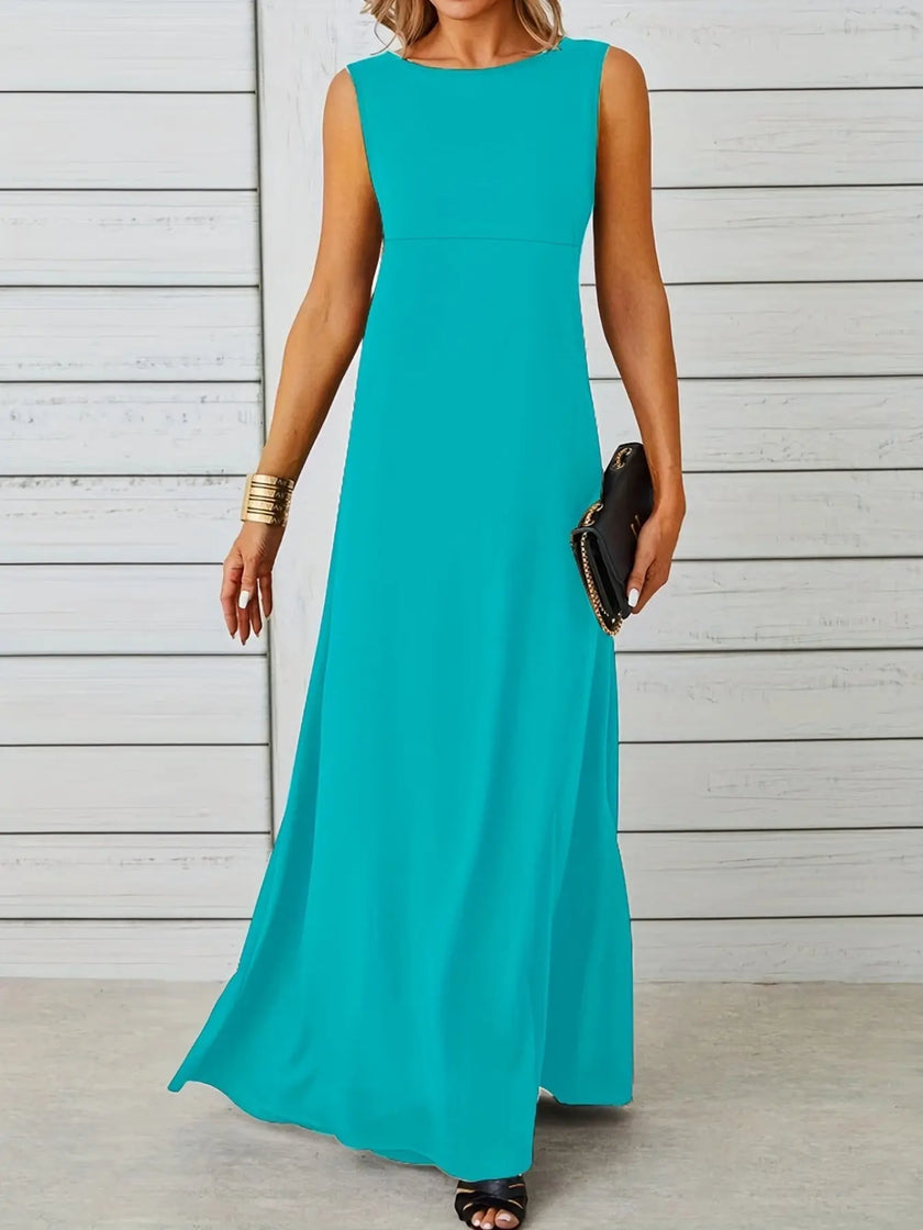 Sleeveless Flowy Maxi Dress  Style Ratio