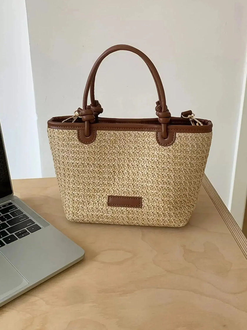 Straw Woven Crossbody Bag  Style Ratio
