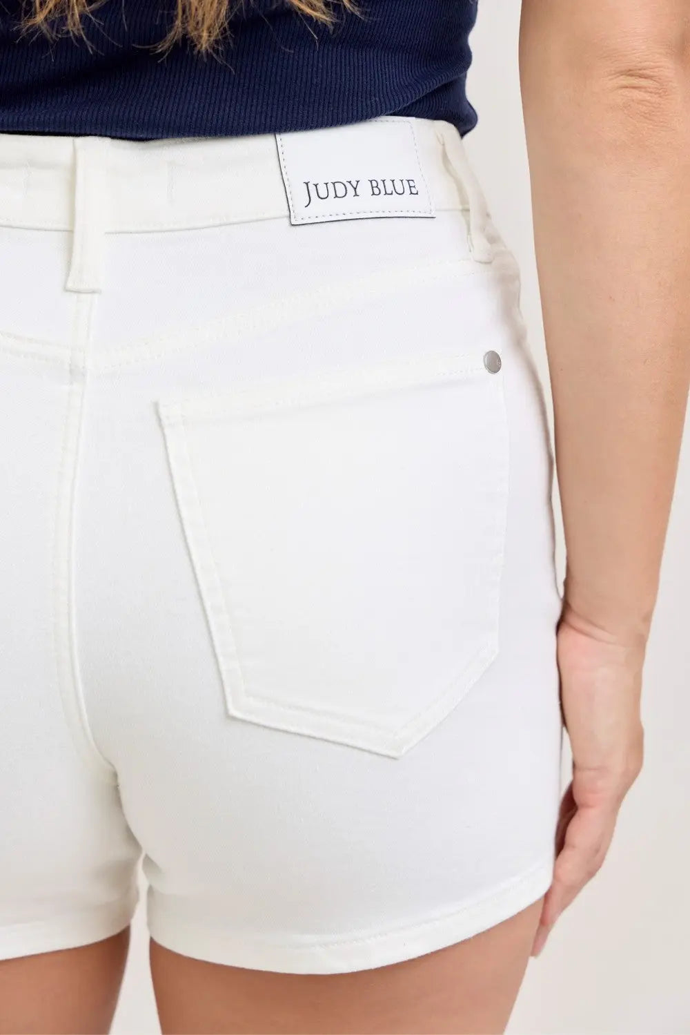 Judy Blue Full Size High-Waisted Slim Shorts  Style Ratio