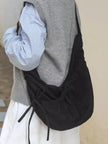 Corduroy Drawstring Crossbody Bag  Style Ratio