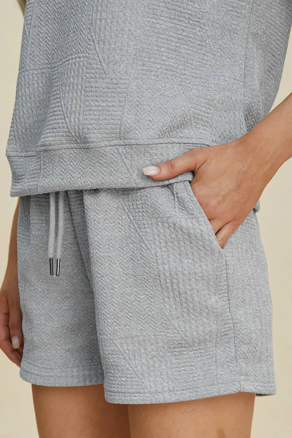 Double Take Short Sleeve Top and Shorts Set  Style Ratio