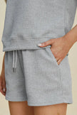 Double Take Short Sleeve Top and Shorts Set  Style Ratio