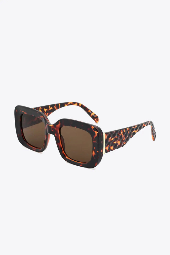 Square Polycarbonate UV400 Sunglasses  Style Ratio