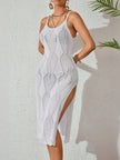 Side Slit Crochet Knit Cover Up  Style Ratio