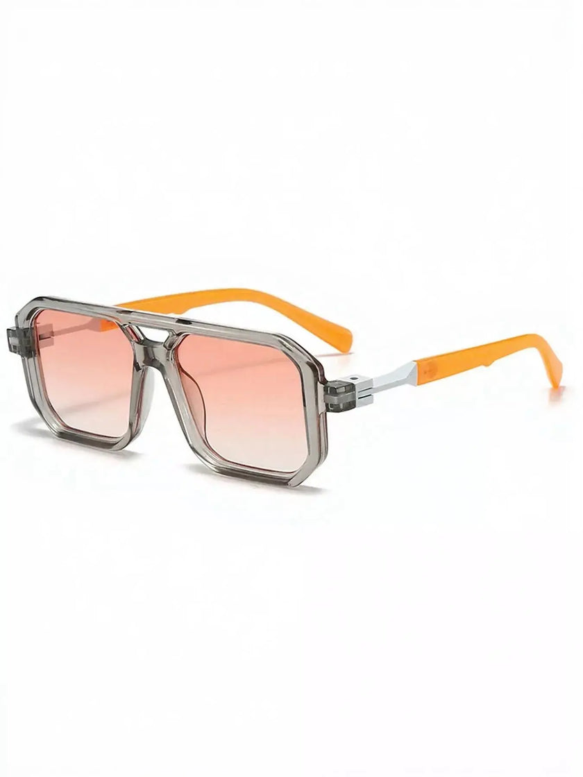 Retro Square Frame Sunglasses  Style Ratio