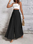 Frill Wide Leg Pants  Style Ratio