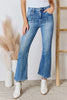 RISEN Full Size High Rise Ankle Flare Jeans  Style Ratio