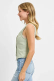 RISEN Full Size V Neck Button Down Vest  Style Ratio