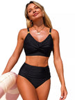 Twisted Front High-Waisted Bikini  Style Ratio