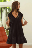 BiBi Ruffled French Terry Hooded Dress  Style Ratio