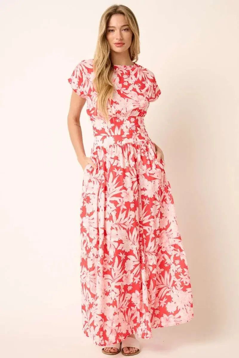 Mittoshop Tropical Print Top and Skirt Set  Style Ratio
